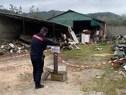 Cori rifiuti abbandono discarica abusiva Carabinieri Forestali sequestro rifiuti Latina gestione illecita