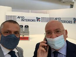 Adinolfi e Valiani ad Aviointeriors, l'impegno per il comparto aeronautico
