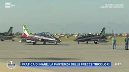 Festa della Repubblica, le Frecce Tricolori partono da Pomezia