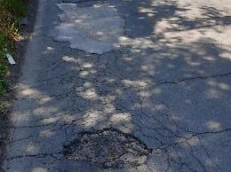 Litoranea colabrodo: tra buche sull'asfalto e alberi pericolanti