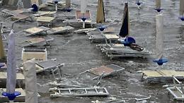Mareggiata al lido, chiesto lo stato di calamità naturale