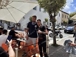 Francesco Acerbi in città, scatta la caccia al selfie