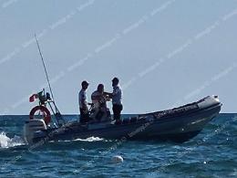 Gommone per la Polizia Locale, i controlli in spiaggia anche via mare