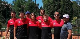Il Circolo Tennis Gaeta fa 3-3 sui campi dell'Eur a Roma