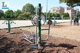 Fitness all'aperto e gratis a Latina: inaugurate le attrezzature nel Parco San Marco