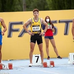 Atletica leggera, Angelo Ulisse campione italiano dei 100 metri maschili