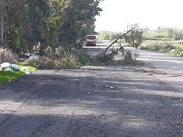 Vento forte sul litorale, la parte di un tetto finisce sulle auto in sosta