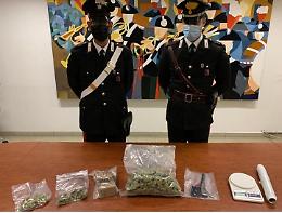 Sorpreso con 8 etti di hashish e 6 etti di marijuana: arrestato