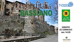 Bassiano finisce tra i borghi più belli per Tv 2000
