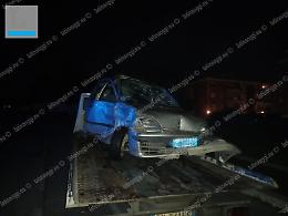 Incidente in via Nerone, tre giovani feriti trasportati al pronto soccorso
