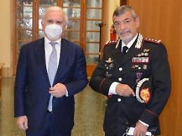 Il Comandante Interregionale Podgora in visita al Comando dei Carabinieri