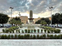 Piazza della Libertà, completati i lavori di restauro della fontana