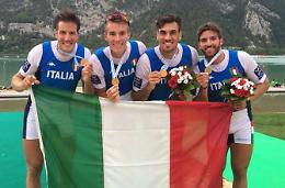 Il terracinese Matteo Lodo campione del Mondo con il Quattro Senza
