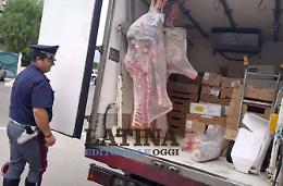 Trasportava carni avariate, il sequestro