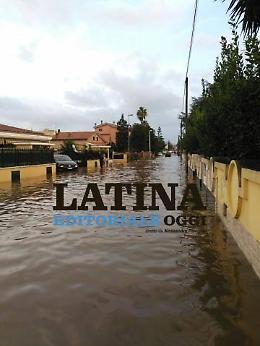 Nettuno e Anzio sommerse dall'acqua