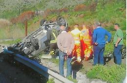 Tragico fuori strada 
 sulla Flacca