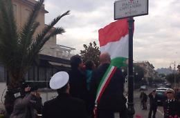 Il prefetto Faloni inaugura il piazzale Capitanerie di Porto
