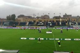 Latina - Salernitana 2-2 47'pt Corvia, 23'st Acosty, 29'st e 44'st Donnarumma  (finale dal Francioni)
