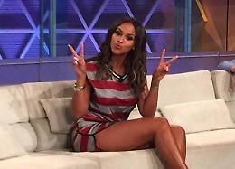 Le curve mozzafiato di Fanny Neguesha illuminano la notte del Felix a Latina