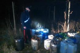 Ancora gasolio nel mirino: stavolta il furto viene sventato dai carabinieri