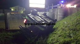 Esce di strada e finisce nella scarpata, ferito un 31enne