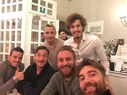 De Rossi porta a cena i compagni nel ristorante del formiano Chinappi