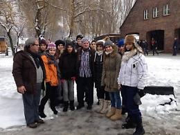 Studenti pontini in visita ad Auschwitz e al quartiere ebraico Cracovia