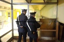 Atto vandalico nella ex scuola di via Milazzo, indagano i carabinieri