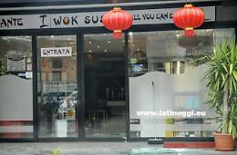 Furto nella notte al ristorante cinese