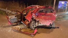 Gravissimo incidente su via Monti Lepini. In fin di vita una persona
