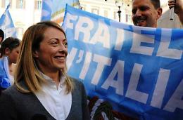 Calandrini vince, Giorgia Meloni: "Forza Italia si renda conto della solidità di questa candidatura"