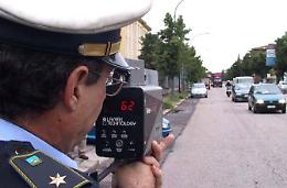 Controlli col telelaser, sei automobilisti multati