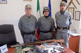 Caccia abusiva nel Parco del Circeo, arrestato un bracconiere