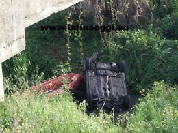 Finisce nel canale con la Yaris, morta una donna