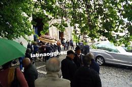 Commozione ai funerali di Lidano Zarra