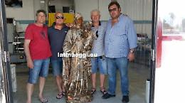La statua inabissata della Vergine del Carmelo torna in superficie