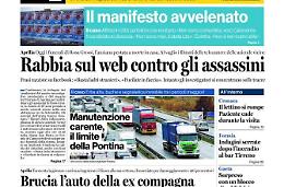 CHIEDI AL TUO EDICOLANTE LATINA OGGI IN ABBINAMENTO CON IL GIORNALE