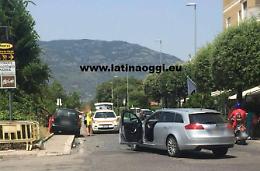 Incidente in pieno centro, ferito un uomo