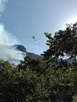 Dieci ettari distrutti dal fuoco, &egrave; stato un incendio doloso. Il bilancio del rogo di Monte Leano