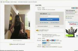 Mette la moglie in vendita su eBay: il popolo del web si scatena