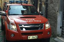 Incendio in un'abitazione. Attimi di terrore in via Pitti