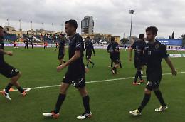 Latina - Bari 2-1 12'pt rig. Corvia; 43'pt Scaglia, 18'st De Luca (finale)
