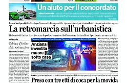 CHIEDI AL TUO EDICOLANTE LATINA OGGI IN ABBINAMENTO CON IL TEMPO