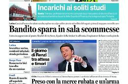 Chiedi al tuo edicolante
Latina Oggi e Il Tempo