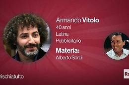 Il latinense Armando Vitolo è il nuovo campione di Rischiatutto