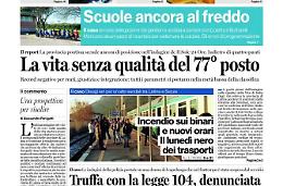 CHIEDI AL TUO EDICOLANTE LATINA OGGI IN ABBINAMENTO CON IL TEMPO 
