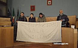 Termina l'occupazione della sala consiliare