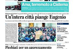 CHIEDI AL TUO EDICOLANTE LATINA OGGI IN ABBINAMENTO CON IL TEMPO