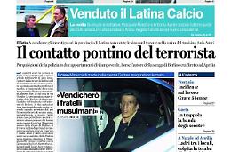 CHIEDI AL TUO EDICOLANTE LATINA OGGI IN ABBINAMENTO CON IL TEMPO