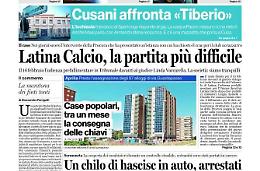 CHIEDI AL TUO EDICOLANTE LATINA OGGI IN ABBINAMENTO CON IL TEMPO